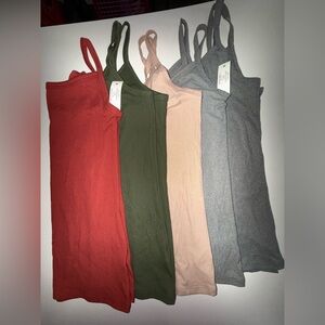 Set of 5 tank tops medium/large
